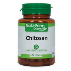 Nat & Form Chitosan 200 gélules