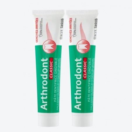 Arthrodont Classic Pâte dentifrice gingival lot de 2x75 ml 