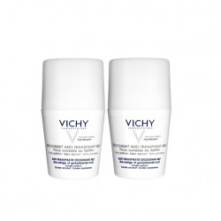 Vichy Déodorant Anti-transpirant bille peau sensible 50 ml lot de 2