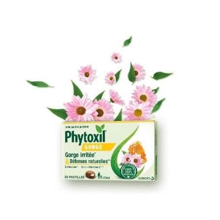 Phytoxil 20 Pastilles gorge irritée & défenses naturelles