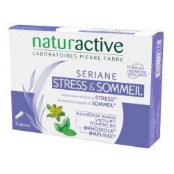 Naturactive Sériane stress et sommeil 30 gélules