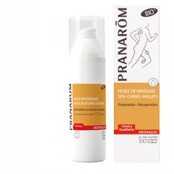 Pranarôm Aromalgic Bio huile de massage articulations souples 100 ml