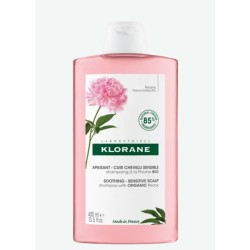 Klorane Shampooing à la Pivoine Bio apaisante 400 ml 