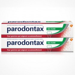 Parodontax Dentifrice Gel Fluor 2x75 ml