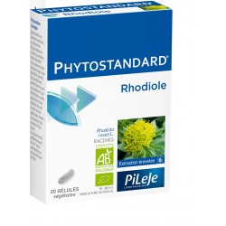 Pileje Phytostandard Rhodiole 20 gélules végétales