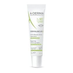 A-Derma Dermalibour+ Cica-Baume lèvres réparateur tube 15ml 