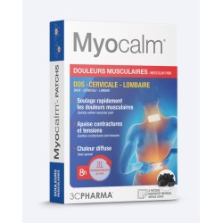 3C Pharma Myocalm Douleurs musculaires 4 patchs 