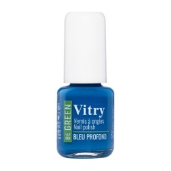 Vitry Be Green Vernis à ongles Bleu profond 6 ml 