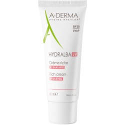 A-Derma Hydralba Crème Hydratante UV Riche 40 ml