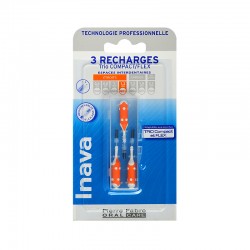 Inava Recharge 3 brossettes interdentaires 1.2mm TRIO COMPACT - FLEX