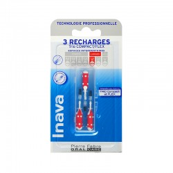 Inava Recharge 3 brossettes interdentaires 1.5mm TRIO COMPACT - FLEX
