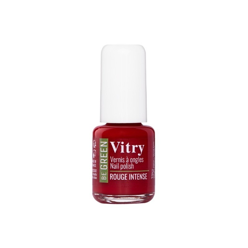 Vitry Be Green Vernis à ongles Rouge intense 6 ml 