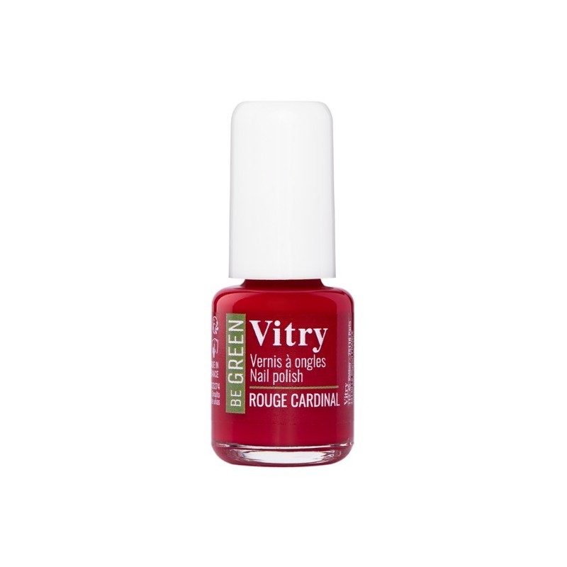 Vitry Be Green Vernis à ongles Rouge cardinal 6 ml 