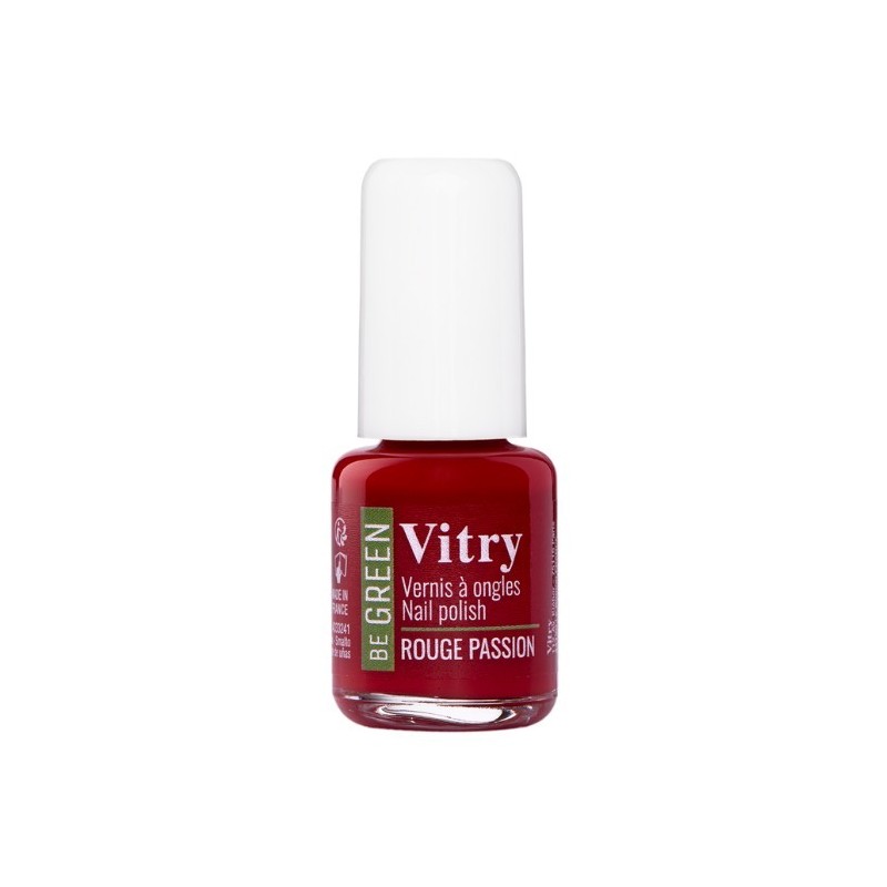 Vitry Be Green Vernis à ongles Rouge passion 6 ml 