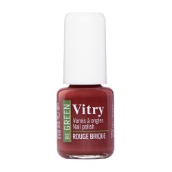 Vitry Be Green Vernis à ongles Rouge brique 6 ml 