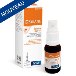 Pileje D3 Biane Vitamine D 1000 UI flacon spray de 20 ml