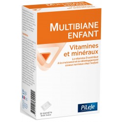 Pileje Multibiane Enfant Vitamines et Minéraux 20 sachets