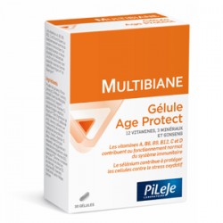 Pileje Multibiane Age Protect 30 gélules