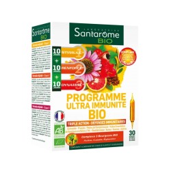 Santarome Ultra Immunité Bio 30 ampoules