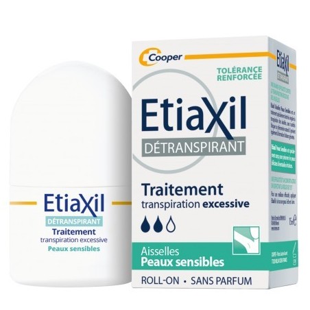 Etiaxil Détranspirant aisselles peaux sensibles roll-on 15 ml 