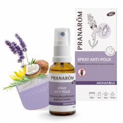 Pranarôm Aromapoux Bio Spray anti-poux 30ml+peigne
