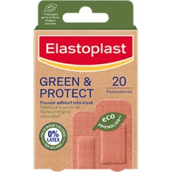 Elastoplast 20 Pansements Green & Protect 