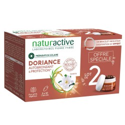 Naturactive Doriance Autobronzant & Protection lot de 2x30 capsules