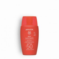 Apivita Bee Sun Safe Fluide visage invisible toucher sec SPF50 50 ml
