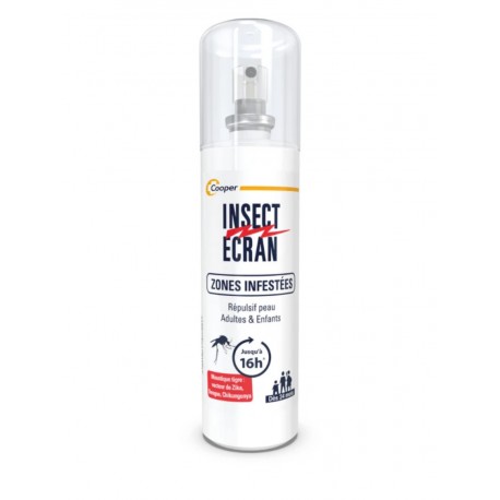 Insect Ecran spray anti-moustiques Zones infestées 100 ml