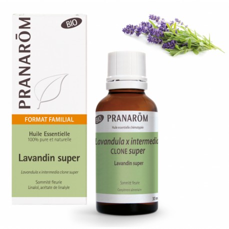 Pranarôm huile essentielle de Lavandin Super Bio 30 ml