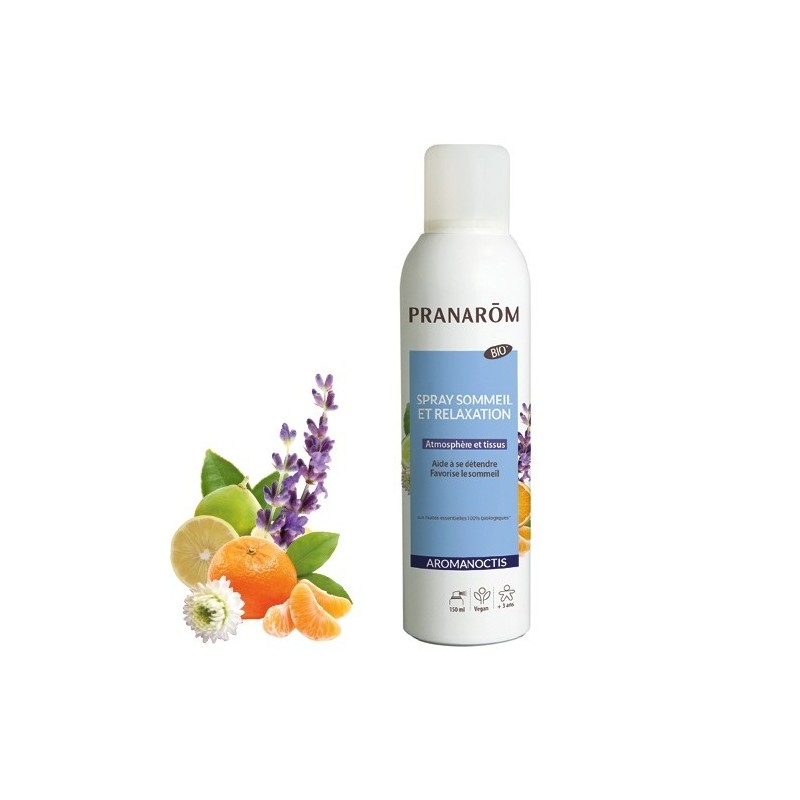 Pranarôm Aromanoctis Spray sommeil et relaxation 150 ml 