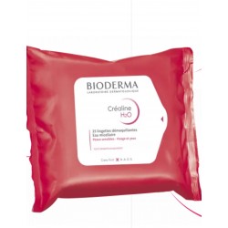 Bioderma Créaline H2O Pack de 25 lingettes démaquillantes