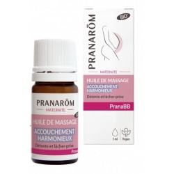 Pranarôm PranaBB Huile de massage Accouchement harmonieux 5 ml