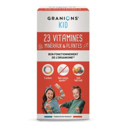 Granions Kid 23 vitamines minéraux & plantes 200 ml