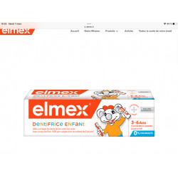 Elmex Dentifrice enfant 3 à 6 ans 50 ml