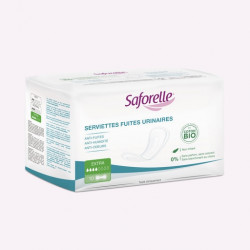 Saforelle 10 serviettes extra fuites urinaires 