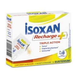 Isoxan Recharge+ Triple action 12 sachets 