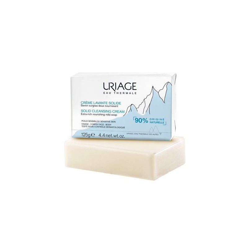 Uriage Crème Lavante Solide Pain 125g 