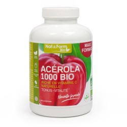 Nat & Form Bio Acérola 1000 Bio 100 comprimés 