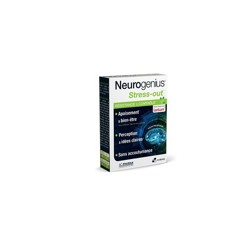 3C Pharma Neurogenius Stress-Out 30 gélules 
