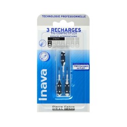 Inava Recharge 3 brossettes interdentaires 0.6 mm TRIO COMPACT - FLEX 