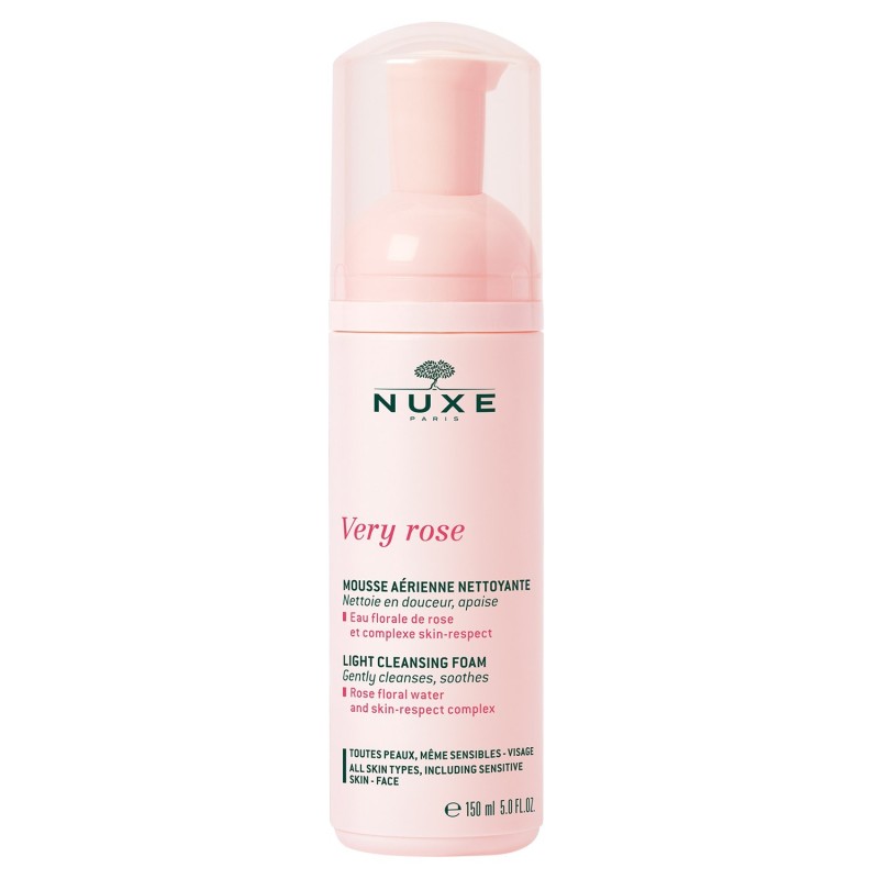Nuxe Very Rose Mousse aérienne nettoyante 150 ml 