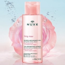 Nuxe Very Rose Eau micellaire apaisante 3 en 1 400 ml 