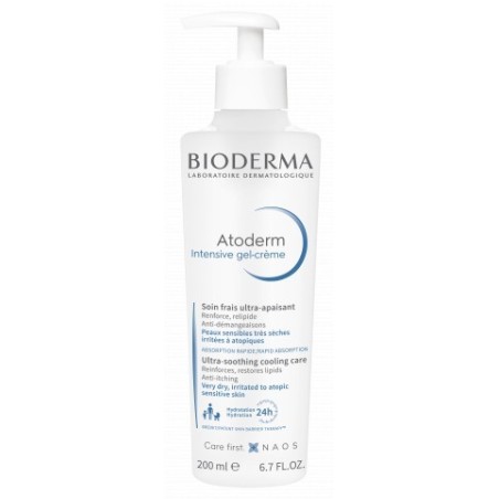 Bioderma Atoderm Intensive Gel-crème soin frais ultra-apaisant 200 ml 