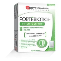 Forte Pharma Fortébiotic+ Immunité enfant 14 sachets 
