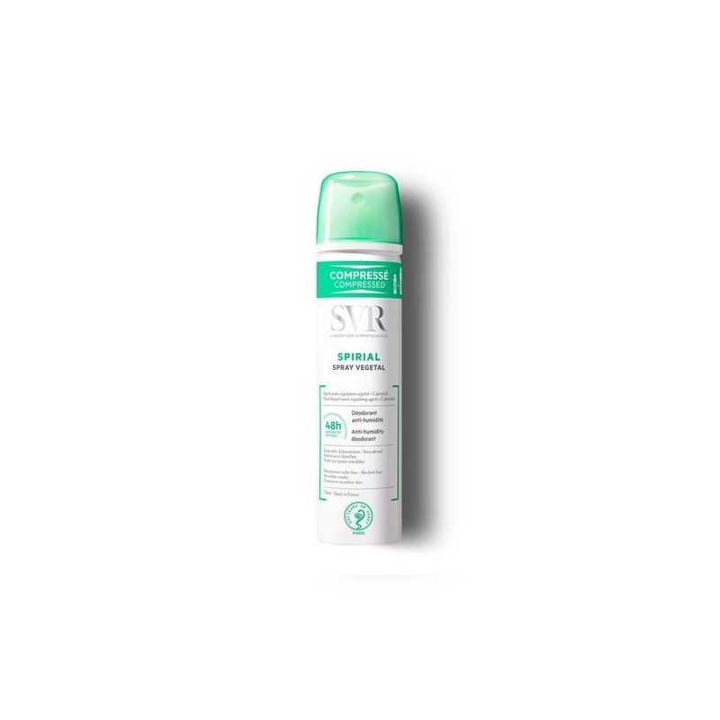 SVR Spirial spray végétal déodorant anti-humidité 48H 75ml 