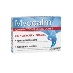 3C Pharma Myocalm contractions musculaires 30 comprimés 