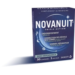 Sanofi Novanuit triple action 30 gélules 