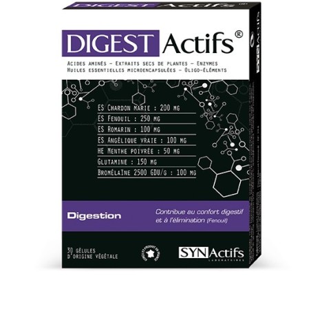 SYNActifs DIGESTActifs Digestion 30 gélules 