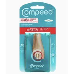 Compeed 8 Pansements ampoules orteils 